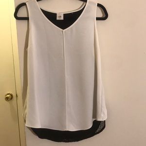 Great Cabi sleeveless top with back detail